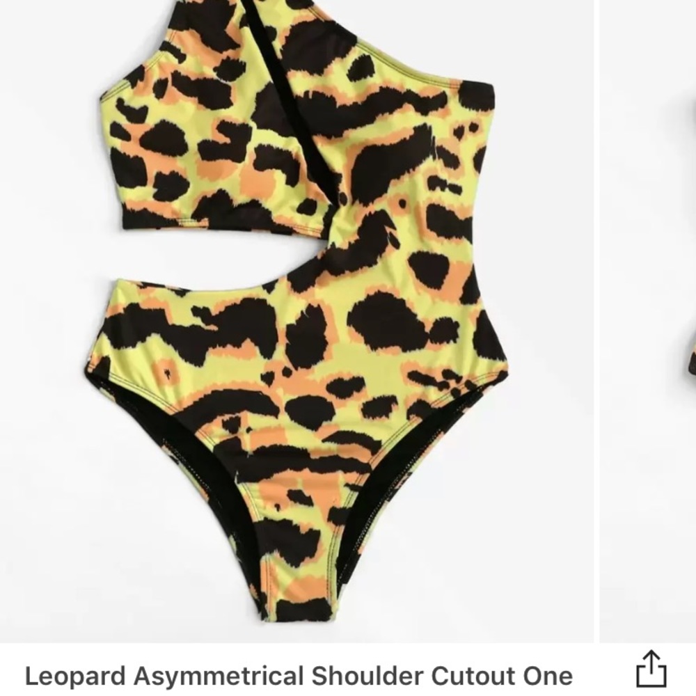 NEVER WORN- Shein Leopard one piece⭐️⭐️⭐️